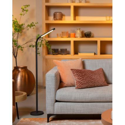 Lucide 36712/04/30 - LED Dimmelhető érintős állólámpa GILLY LED/6W/230V 4000 mAh fekete