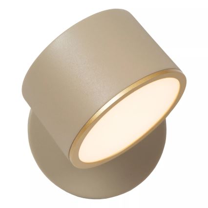Lucide 44217/08/41 - Dimmelhető LED fali spotlámpa GIAN LED/9W/230V bézs