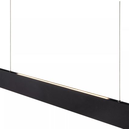 Lucide 45455/36/30 - LED Dimmelhető csillár zsinóron RAYA LED/36W/230V 119 cm fekete