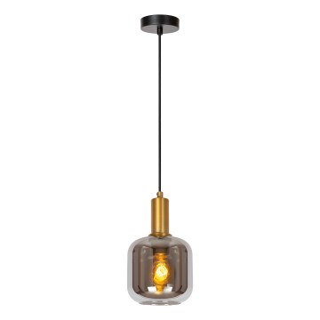 Lucide 45494/16/65 - Csillár zsinóron JOANET 1xE27/40W/230V fekete