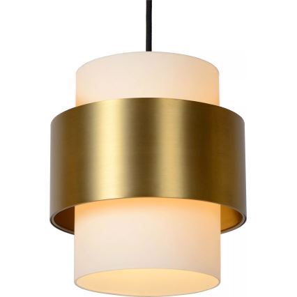 Lucide 45497/03/02 - Csillár zsinóron FIRMIN 3xE27/40W/230V arany