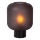 Lucide 45505/01/30 - Asztali lámpa ELOISE 1xE27/40W/230V fekete