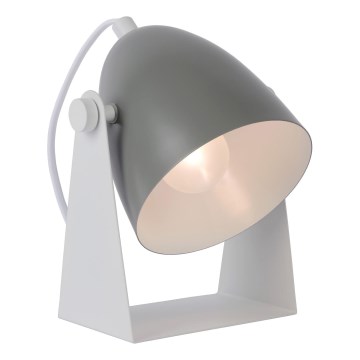 Lucide 45564/01/36 - Asztali lámpa CHAGO 1xE14/40W/230V szürke