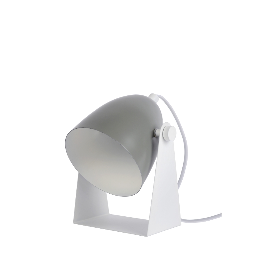 Lucide 45564/01/36 - Asztali lámpa CHAGO 1xE14/40W/230V szürke