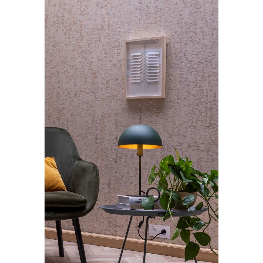 Lucide 45596/01/33 - Asztali lámpa SIEMON 1xE14/25W/230V zöld