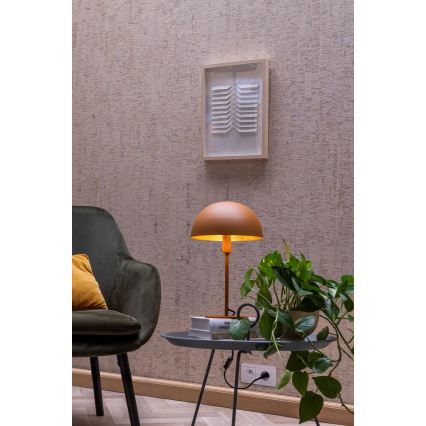 Lucide 45596/01/44 - Asztali lámpa SIEMON 1xE14/25W/230V narancs