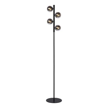 Lucide 45774/04/30 - Állólámpa TYCHO 4xG9/28W/230V fekete