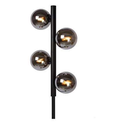 Lucide 45774/04/30 - Állólámpa TYCHO 4xG9/28W/230V fekete