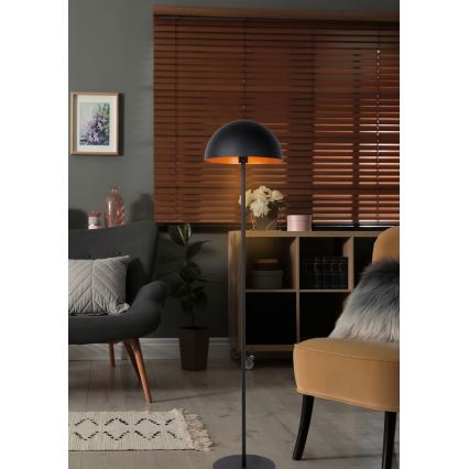 Lucide 45796/01/30 - Állólámpa SIEMON 1xE27/40W/230V fekete
