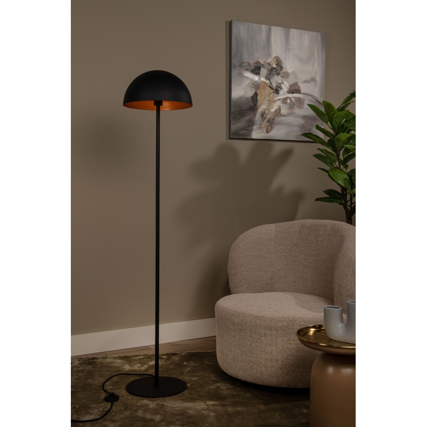 Lucide 45796/01/30 - Állólámpa SIEMON 1xE27/40W/230V fekete