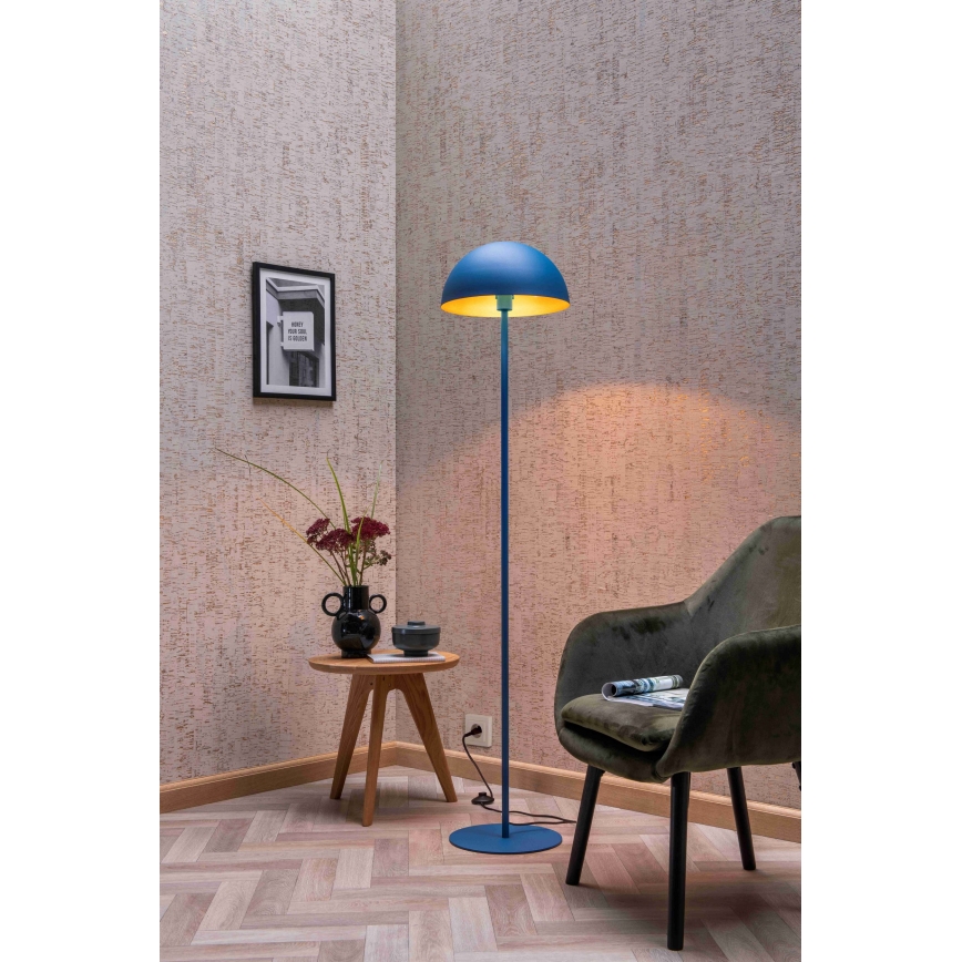 Lucide 45796/01/35 - Állólámpa SIEMON 1xE27/40W/230V kék