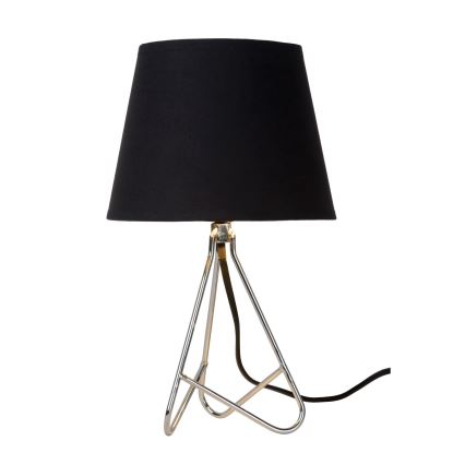 Lucide 47500/81/11 - Asztali lámpa GITTA 1xE14/40W/230V fekete