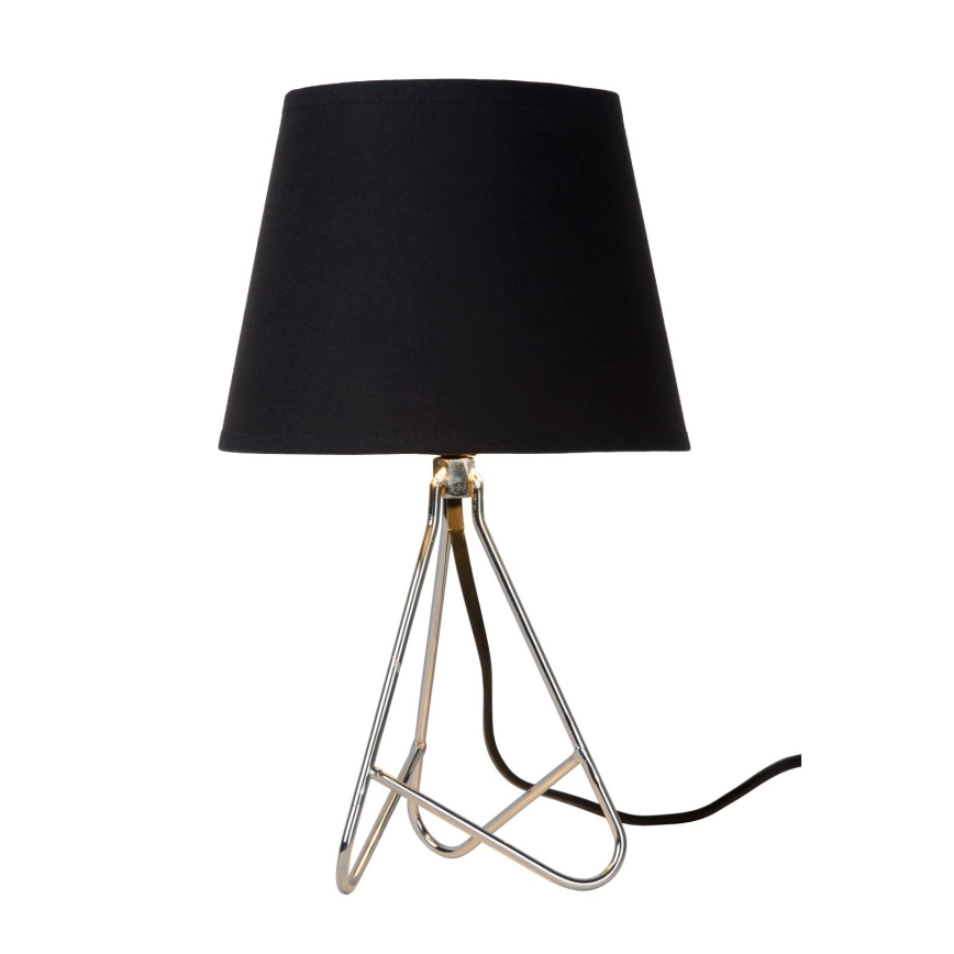 Lucide 47500/81/11 - Asztali lámpa GITTA 1xE14/40W/230V fekete