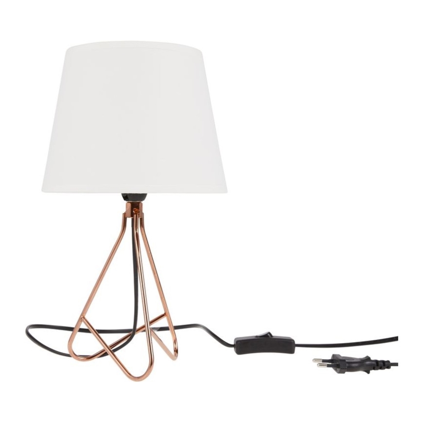 Lucide 47500/81/17 - Asztali lámpa GITTA 1xE14/40W/230V fehér