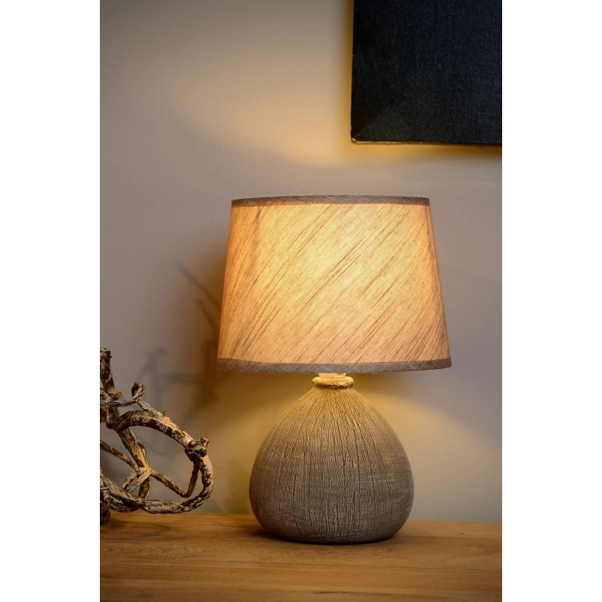 Lucide 47506/81/43 - Asztali lámpa RAMZI 1xE14/40W/230V 26cm