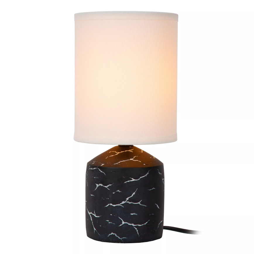 Lucide 47550/81/30 - Asztali lámpa FRAN 1xE14/40W/230V fekete
