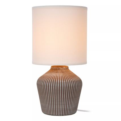 Lucide 47551/81/41 - Asztali lámpa FILIZ 1xE14/40W/230V barna