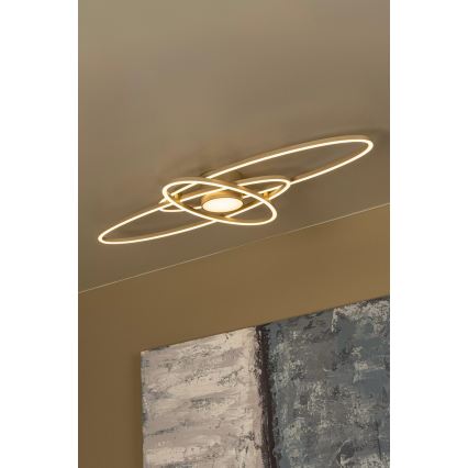 Lucide 53117/58/41 - LED dimmelhető mennyezeti lámpatest GALACTICA LED/60W/230V 2700K 41x101 cm + távirányító