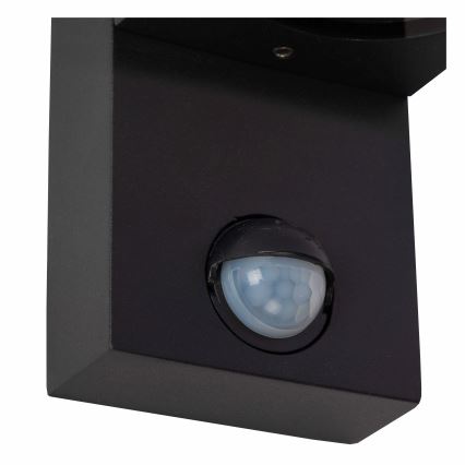 Lucide 69802/01/30 - Kültéri érzékelős lámpa ZARO 1xGU10/7W/230V IP65 fekete