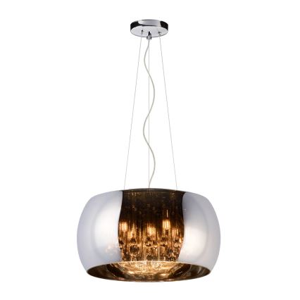Lucide 70463/05/11 - Függeszték PEARL 5xG9/28W/230V