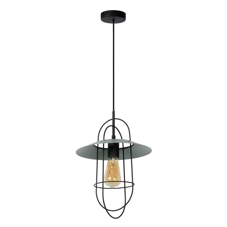 Lucide 74309/01/37 - Csillár zsinóron MASSON 1xE27/40W/230V türkiz