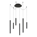 Lucide 74403/06/30 - LED Dimmelhető csillár zsinóron LORENZ 6xLED/4W/230V pók fekete