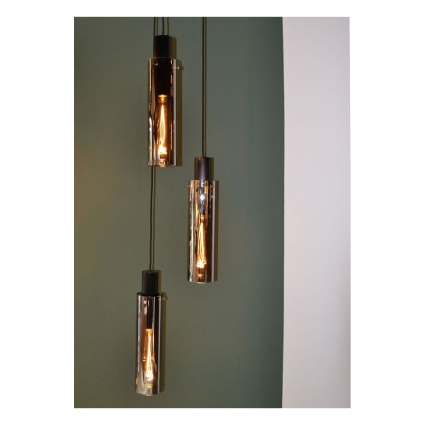 Lucide 74404/13/65 - Csillár zsinóron ORLANDO 3xE27/40W/230V