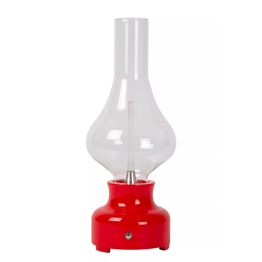 Lucide 74516/02/32 - LED Dimmelhető érintős asztali lámpa JASON LED/2W/230V USB 2000 mAh piros