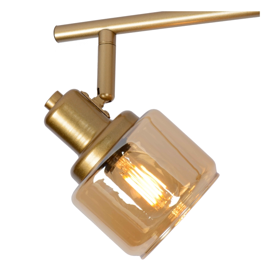 Lucide 77979/04/02 - Spotlámpa BJORN 4xE14/40W/230V arany