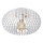Lucide 78174/40/31 - Mennyezeti lámpa MANUELA 1xE27/60W/230V átm. 39,5 cm fehér