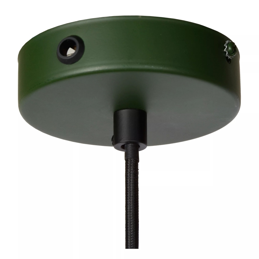 Lucide 78374/65/33 - Csillár zsinóron MANUELA 1xE27/60W/230V á. 65 cm zöld