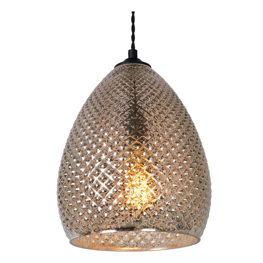 Lucide 78390/24/63 - Csillár zsinóron GERBEN 1xE27/40W/230V