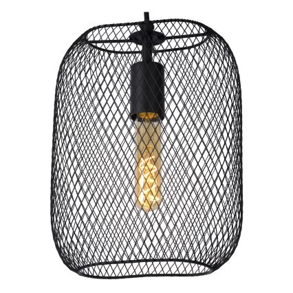 Lucide 78392/01/30 - Csillár zsinóron MESH 1xE27/60W/230V fekete