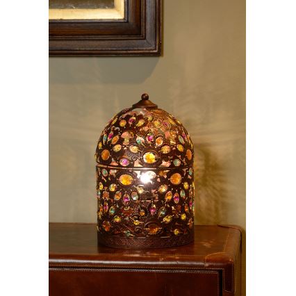 Lucide 78582/19/97 - Asztali lámpa BYRSA 1xE14/40W/230V