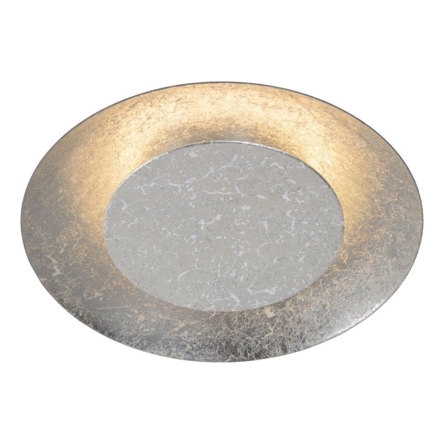 Lucide 79177/06/14 - LED mennyezeti lámpa FOSKAL LED/6W/230V 21,5 cm ezüst
