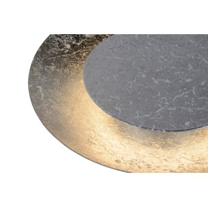 Lucide 79177/06/14 - LED mennyezeti lámpa FOSKAL LED/6W/230V 21,5 cm ezüst