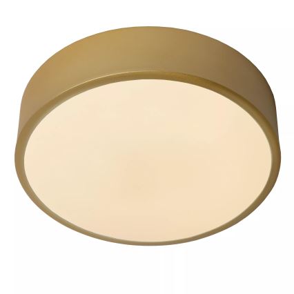 Lucide 79185/20/02 - LED Dimmelhető mennyezeti lámpa UNAR LED/12W/230V átm. 20 cm arany