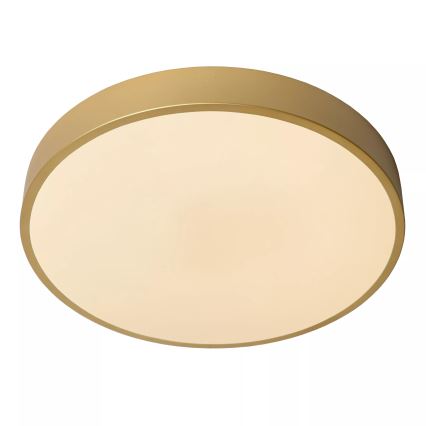 Lucide 79185/40/02 - LED Dimmelhető mennyezeti lámpa UNAR LED/24W/230V átm. 39,5 cm arany