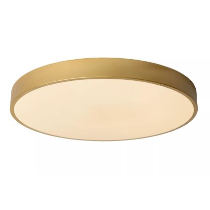 Lucide 79185/50/02 - LED Dimmelhető mennyezeti lámpa UNAR LED/36W/230V átm. 49,5 cm arany