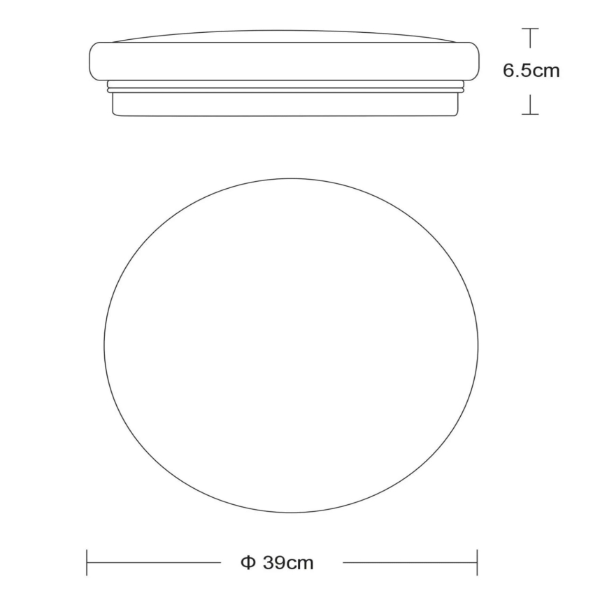 Lucide 79199/32/61 - LED mennyezeti lámpatest OTIS LED/32W/230V