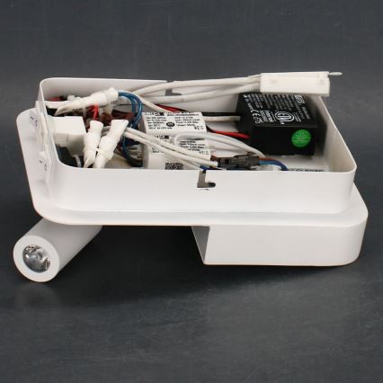 Lucide 79200/08/31 - LED fali lámpa BOXER LED/5W/230V + LED/5W USB fehér