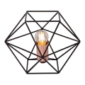 Lucide 80502/01/29 - Asztali lámpa OCTAGON 1xE27/40W/230V fekete
