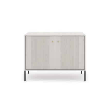 LUE komód, bézs/fekete