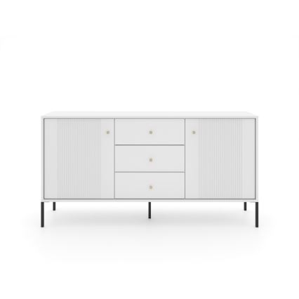 LUE komód fehér/fekete