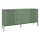 LUE komód, zöld/fekete