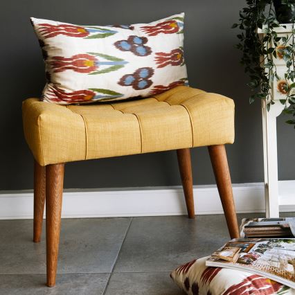 LUMI puff 40x58 cm, sárga