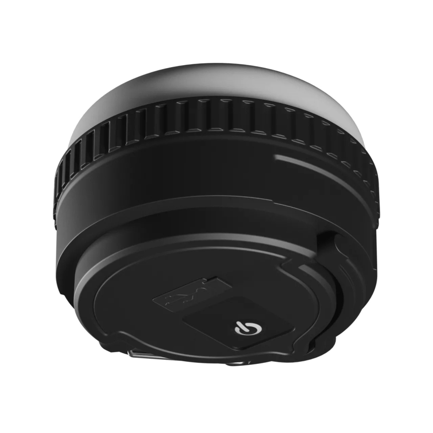 LUMINA POCKET hordozható, újratölthető LED-lámpa, 5V, 500 mAh, fekete