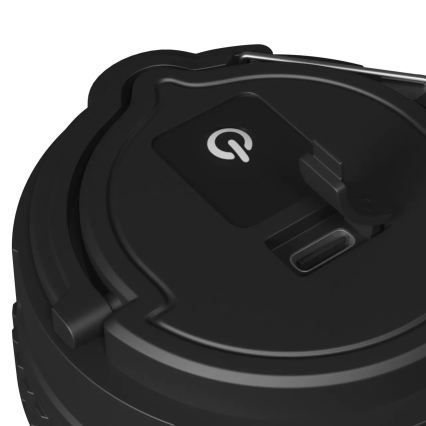 LUMINA POCKET hordozható, újratölthető LED-lámpa, 5V, 500 mAh, fekete