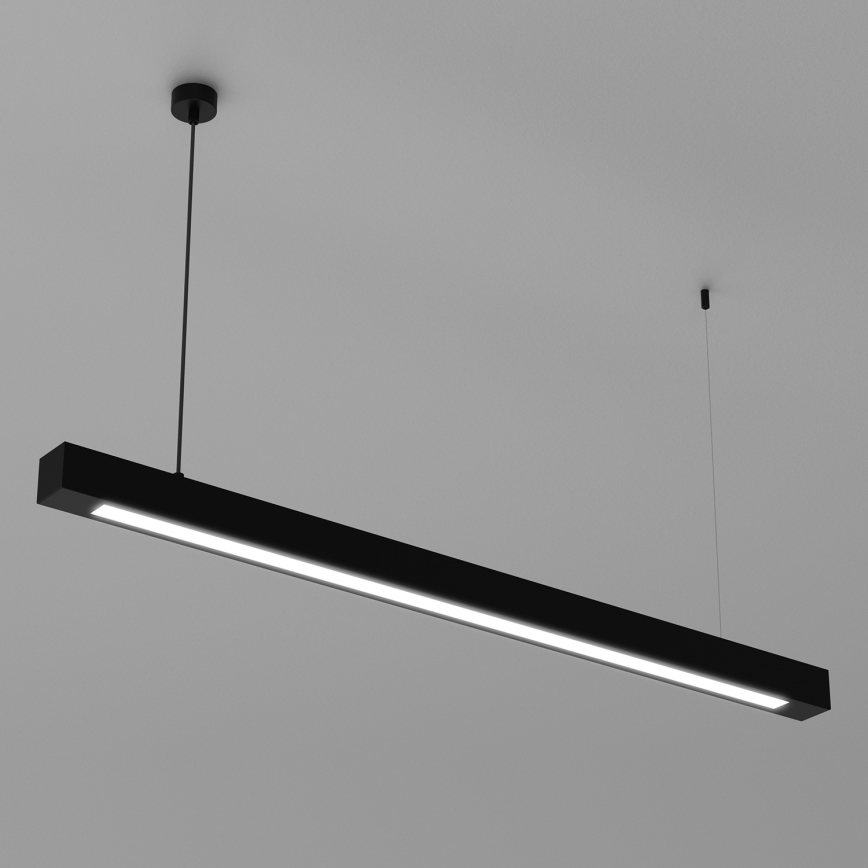 Láncos lámpa LUNGO T8 1xG13/18W/230V fekete