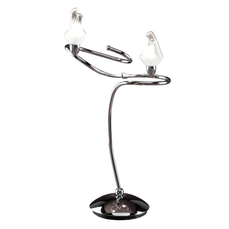 Luxera 1224 - FLAMENGO asztali lámpa 2xG9/40W/230V